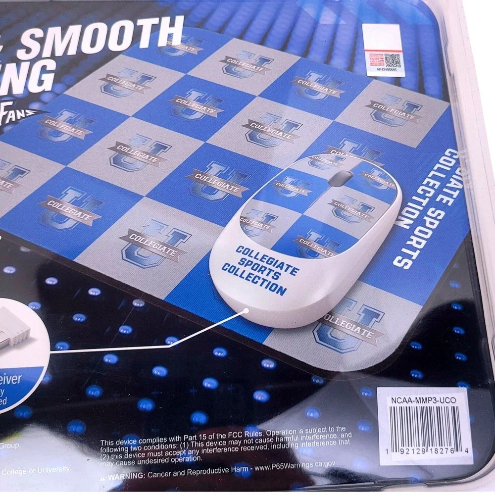 Clemson Tigers Wireless‎ Mouse and Mousepad Combo SOAR NCAA 1600 New